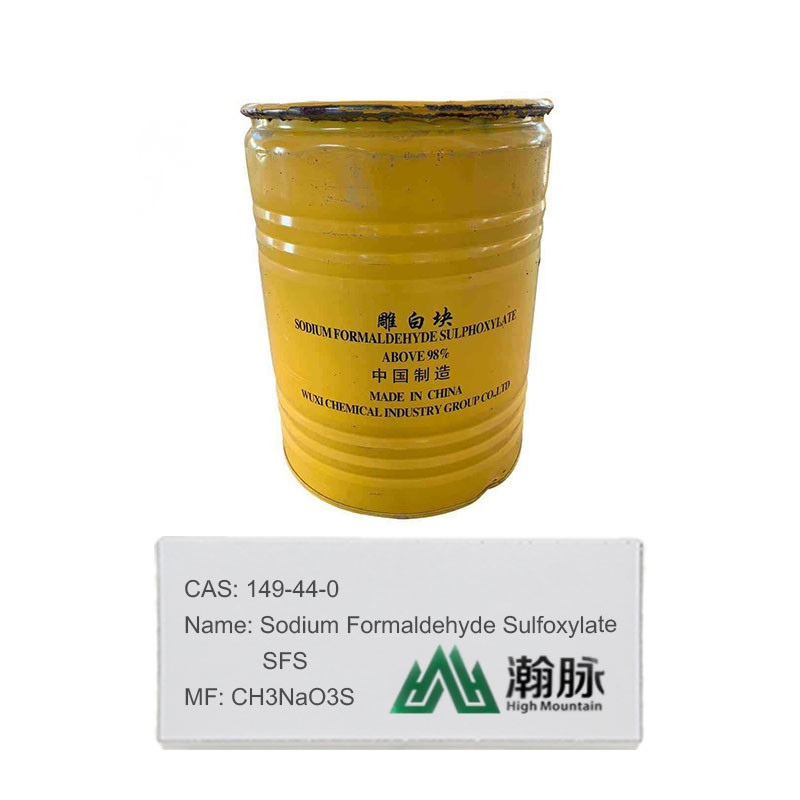 Bianco Rongalite CAS 149-44-0 di Sulfoxylate della formaldeide del sodio del grumo di C