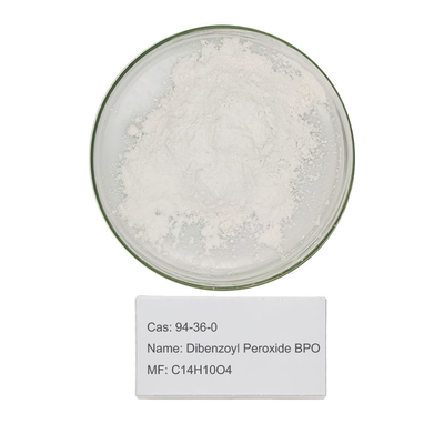 Benzoile della polvere (Bpo) come perossido dibenzoile molecolare BPO 94-36-0 di formula C14h10o4 dell'iniziatore
