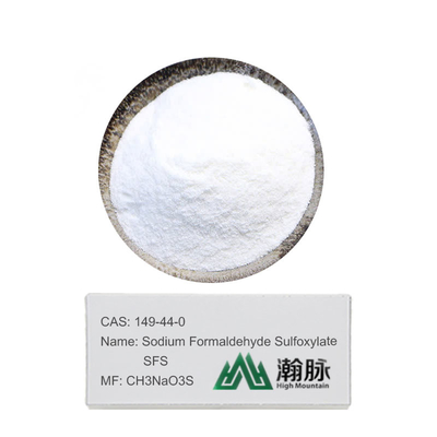 Il sodio Hydroxymethanesulphinate CAS 149-44-0 Rongalite di 98% spolverizza la formaldeide Sulfoxylate