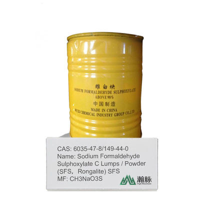Rongalite/SFS sulfossilato di formaldeide di sodio CAS 6035-47-8,149-44-0 Agente riduttore ad alta purezza per uso industriale