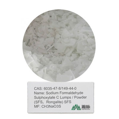 Agente sbiancante SFS/Rongalite Formaldeide sulfossilato di sodio CAS 149-44-0 di grado industriale e di laboratorio (6035-47-8)