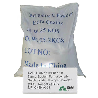 SFS chimica multi-applicazione Formaldeide solfossilato di sodio (CAS 6035-47-8) / Rongalite (149-44-0) Purezza 99%