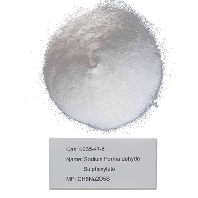 CAS 6035-47-8 aiutanti di tintura del tessuto di Sulfoxylate della formaldeide del sodio