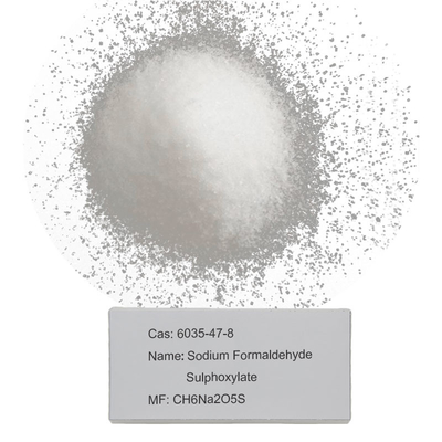 Formaldeide Sulfoxylate Cas 6035-47-8 del sodio di Rongalite del grumo HALAL
