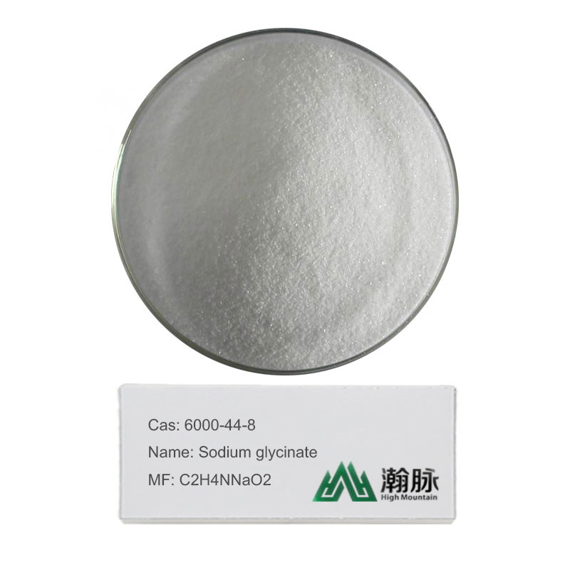 Additivi alimentari di sodio glicinato CAS 6000-44-8 C2H4NNaO2 aminoacetato di sodio