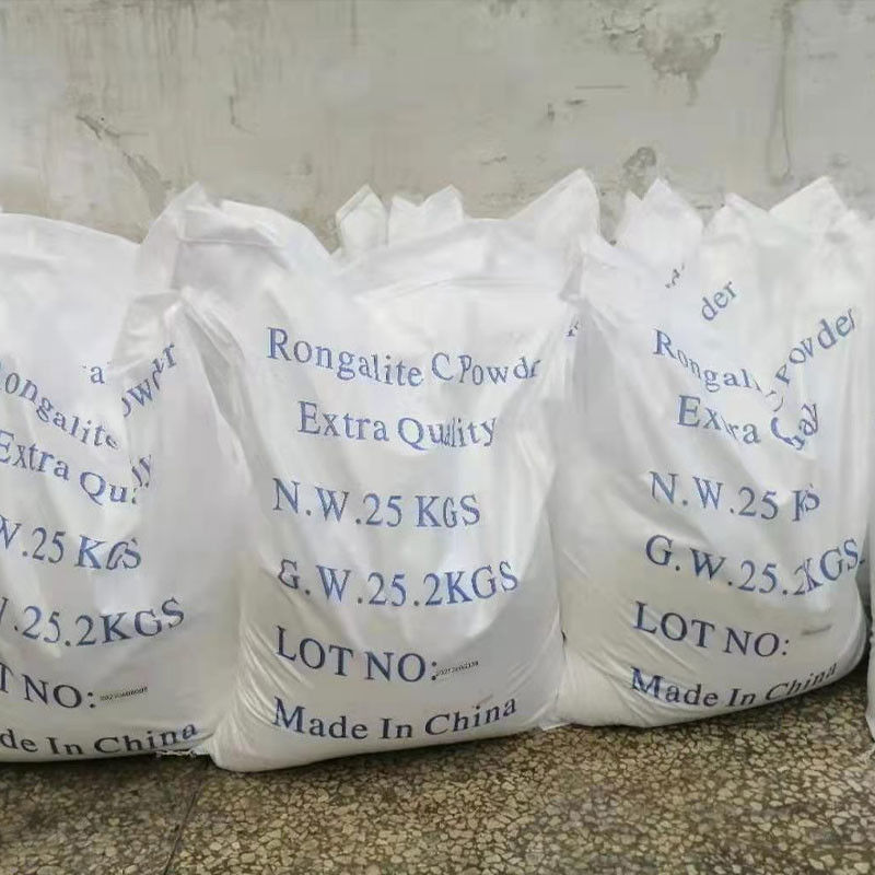 Rongalite/SFS sulfossilato di formaldeide di sodio CAS 6035-47-8,149-44-0 Agente riduttore ad alta purezza per uso industriale
