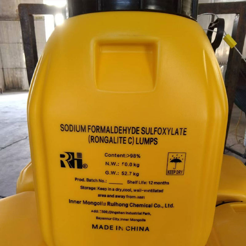 Rongalite/SFS sulfossilato di formaldeide di sodio CAS 6035-47-8,149-44-0 Agente riduttore ad alta purezza per uso industriale