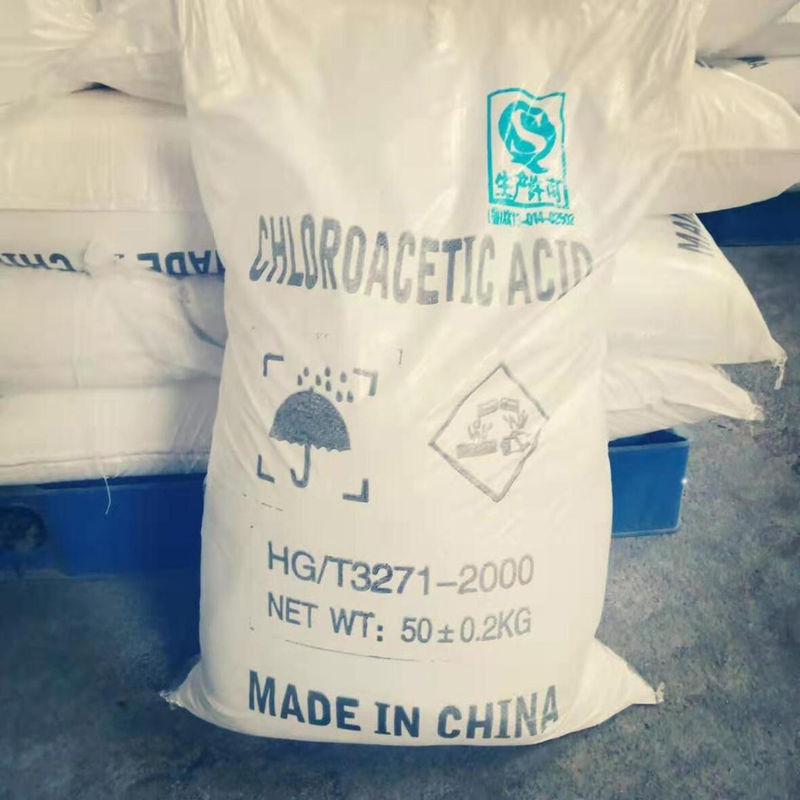 Acido monocloroacetico CAS 79-11-8 Agente carbosimetilante Intermedio organico
