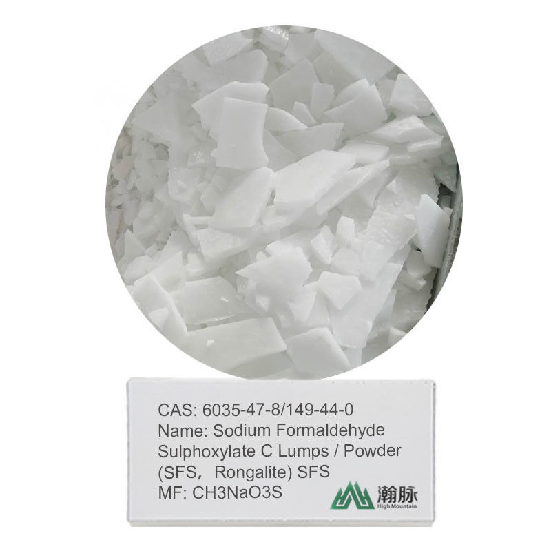 SFS di alta qualità (rongalite) Formaldeide sulfossilato di sodio CAS 6035-47-8 & 149-44-0 Compound riducente idrosolubile