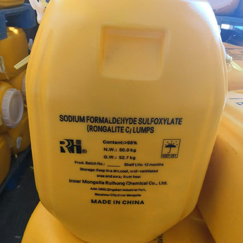 Rongalite/SFS Formaldeide sulfossilato di sodio CAS 149-44-0,6035-47-8 Stabilizzatore non tossico per la sintesi dei polimeri