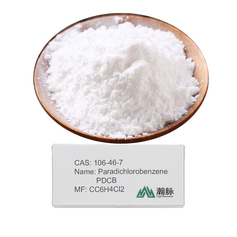 Paraclorobenzene C6H4Cl2 99 per cento di purezza cristalli di fiocco bianco per la sintesi chimica