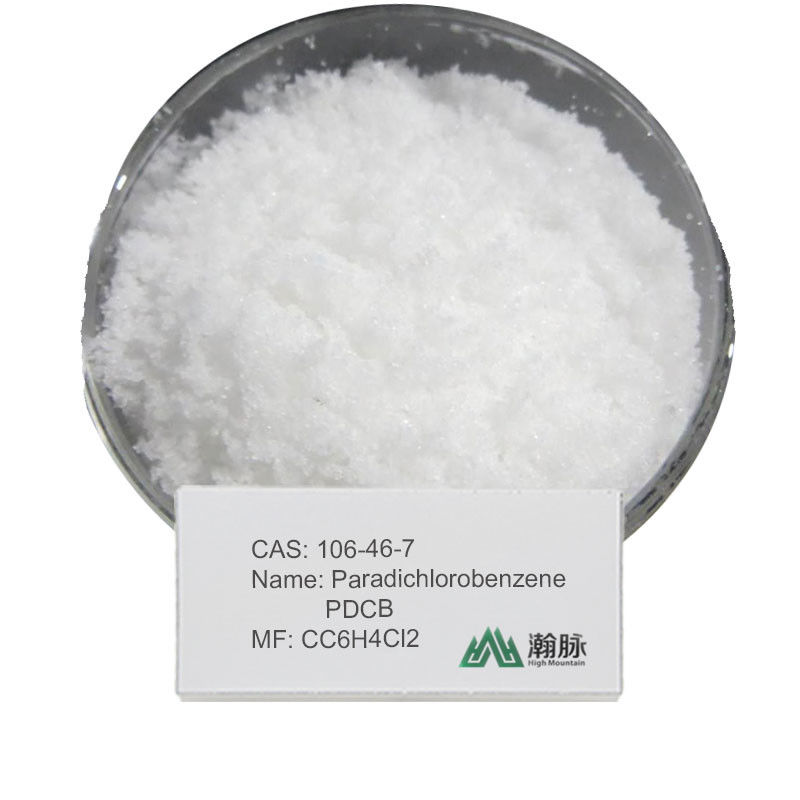 PDCB 1,4-diclorobenzene CAS 106-46-7 Solid cristallino di grado industriale per il controllo degli odori