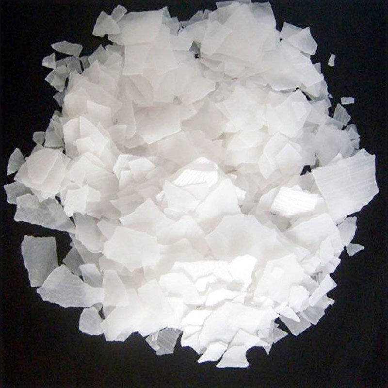 1310-73-2 Idrossido di sodio Flakes di soda caustica Perle 99% NaOH Flakes di soda caustica