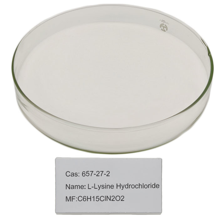 Cloridrato chimico della lisina degli additivi dell'alimentazione della polvere dell'HCl della lisina di CAS 657-27-2