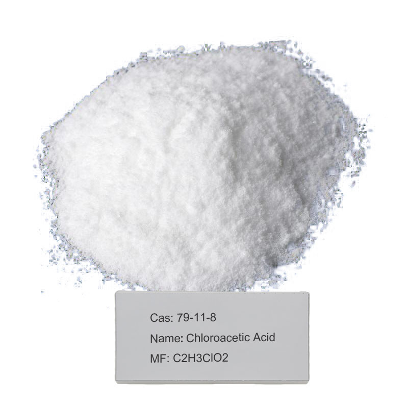 Alta qualità industriale CAS acido cloroacetico 79-11-8 del grado per l'antiparassitario 98%Min.	Grado industriale della polvere
