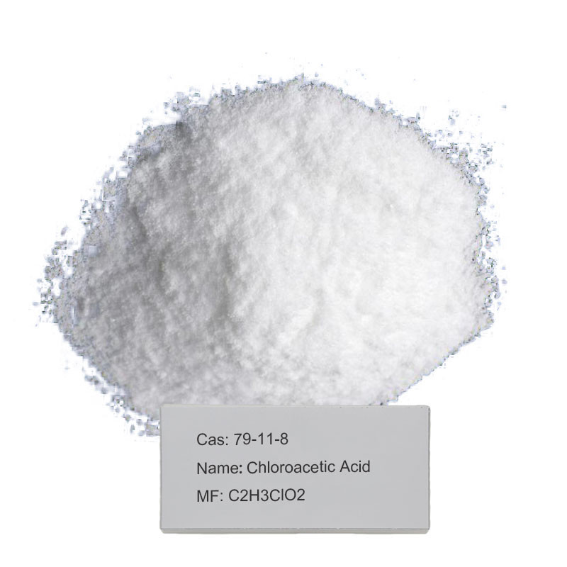 C2H3O2Cl Acido monocloroacetico CAS 79-11-8 Per gli intermedi chimici utilizzati per la fabbricazione di CMC e di Glicina