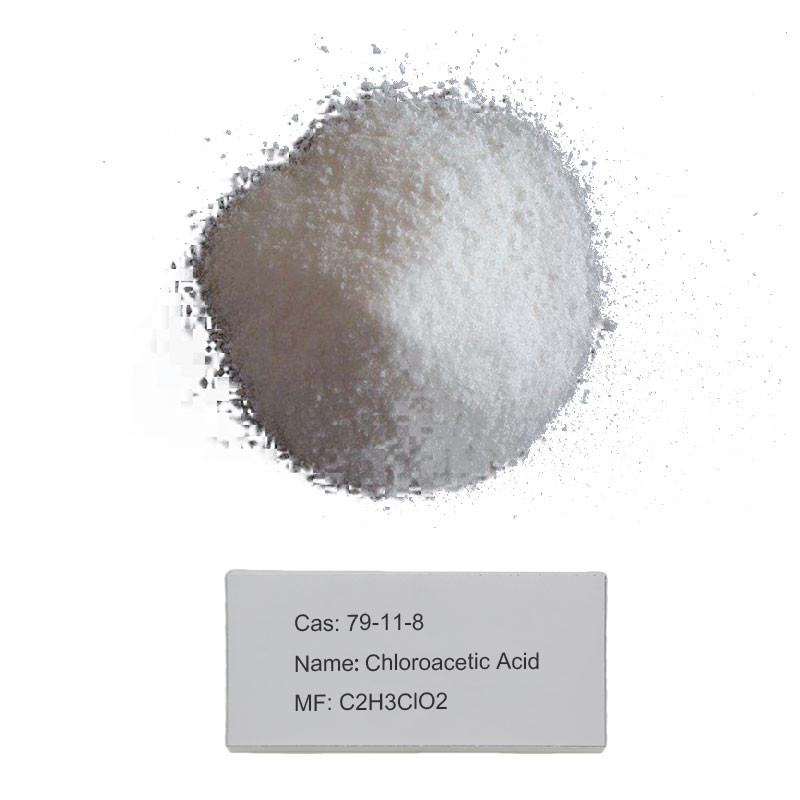 MCA CAS acido Monochloroacetic 79-11-8 per la sintesi di acido acetico del naftalene