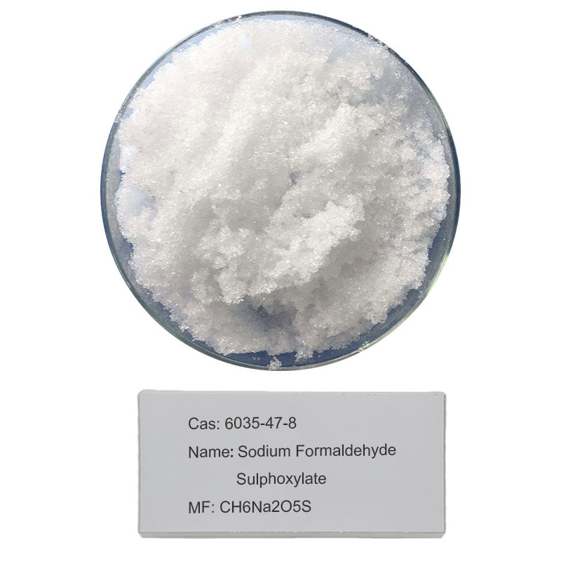 Aiutanti di tintura del tessuto di Sulfoxylate della formaldeide del sodio di Rongalite