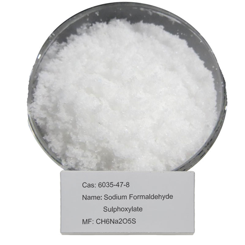 Stalla antiossidante di pressione di Sulfoxylate CAS 6035-47-8 della formaldeide del sodio