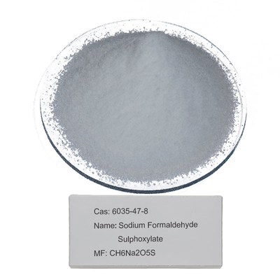 Formaldeide Sulfoxylate CAS 6035-47-8 del sodio di Rongalite C 98% dell'iniezione